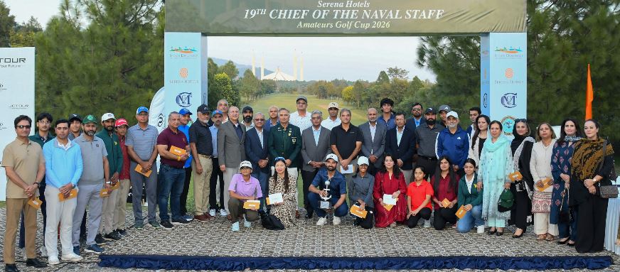 Ahmad Sultan Kiyani clinches the title of 19th chief of the naval staff amateurs golf cup 2026