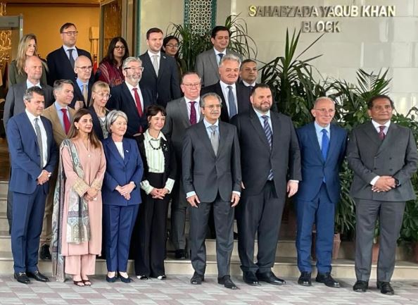 EU envoys discuss GSP+ trade opportunities with Pakistan foreign secretary