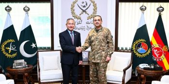 Singapore’s Foreign Minister calls on COAS at GHQ