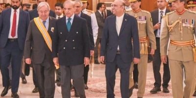 President confers Nishan-e-Imtiaz on UN Secretary-General