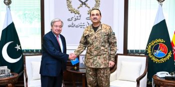 Guterres Pays Tribute to Pakistan Army's Sacrifices in War on Terror