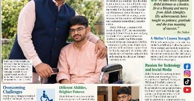 A Blessing, Not a Burden: Abdul Rehman’s Journey of Courage, Learning and Hope