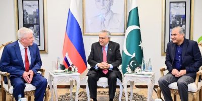 Dar expresses satisfaction at positive momentum in Pakistan–Russia relations