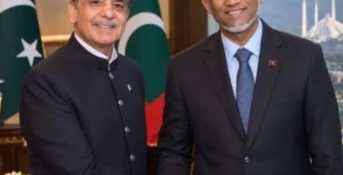 Maldives President arrives in Pakistan