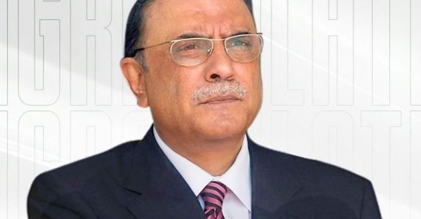 President Zardari condoles loss of lives in China’s Xizang region earthquake