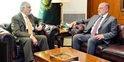 Makkah Alliance first secretary general calls on DPM/FM Ishaq Dar
