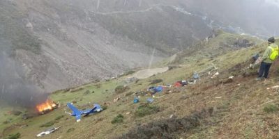 India helicopter crash kills six