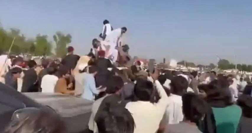 CM Afridi reaches Lakki Marwat to lead PTI march on Islamabad