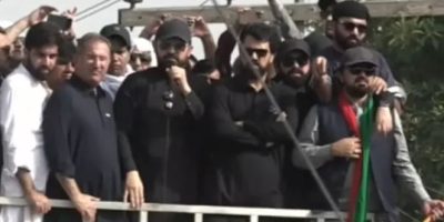 PTI long march: After Karak address, KP CM's convoy to depart for Kohat