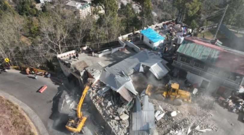 Green land construction demolished, 2,600 kanals of common land under monitoring: committee told