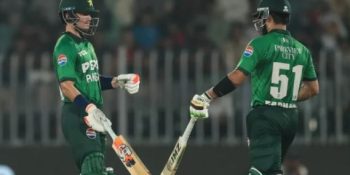 First T20I: Farhan, Sadaqat power Pakistan to four-wicket win over Sri Lanka